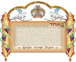 Sefer Torah Jewish Ketubah, Jewish Marriage Ceremony, Ketobot, Ketubah, Simcha Studios